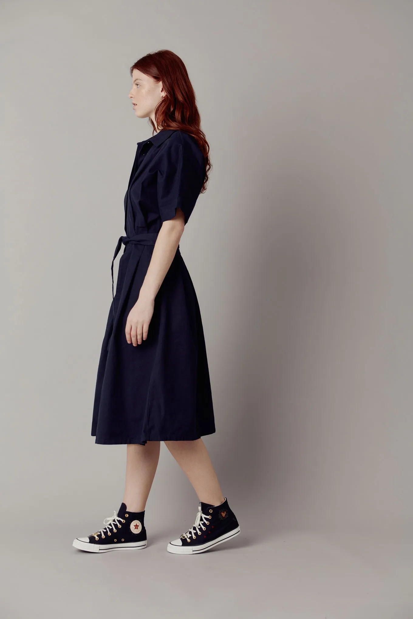 Ashes Dress Navy