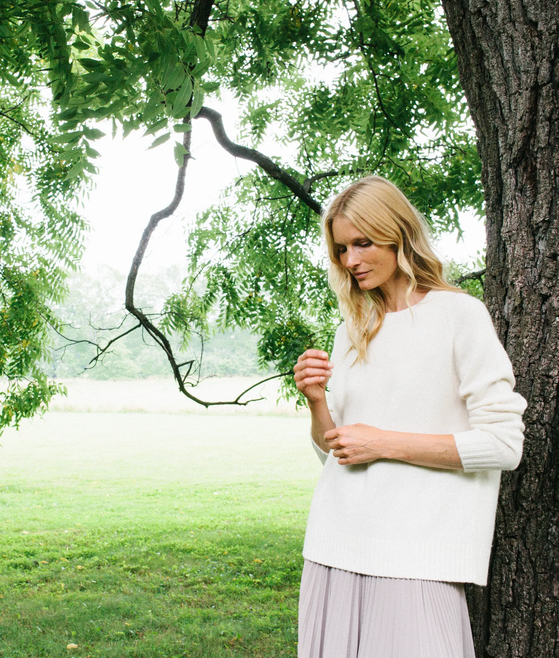 Casey Pullover- Chalk