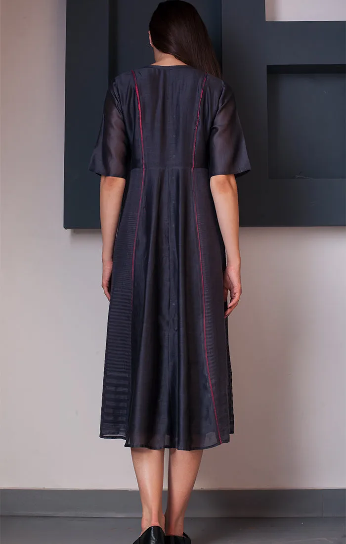 Chanderi Midi Dress