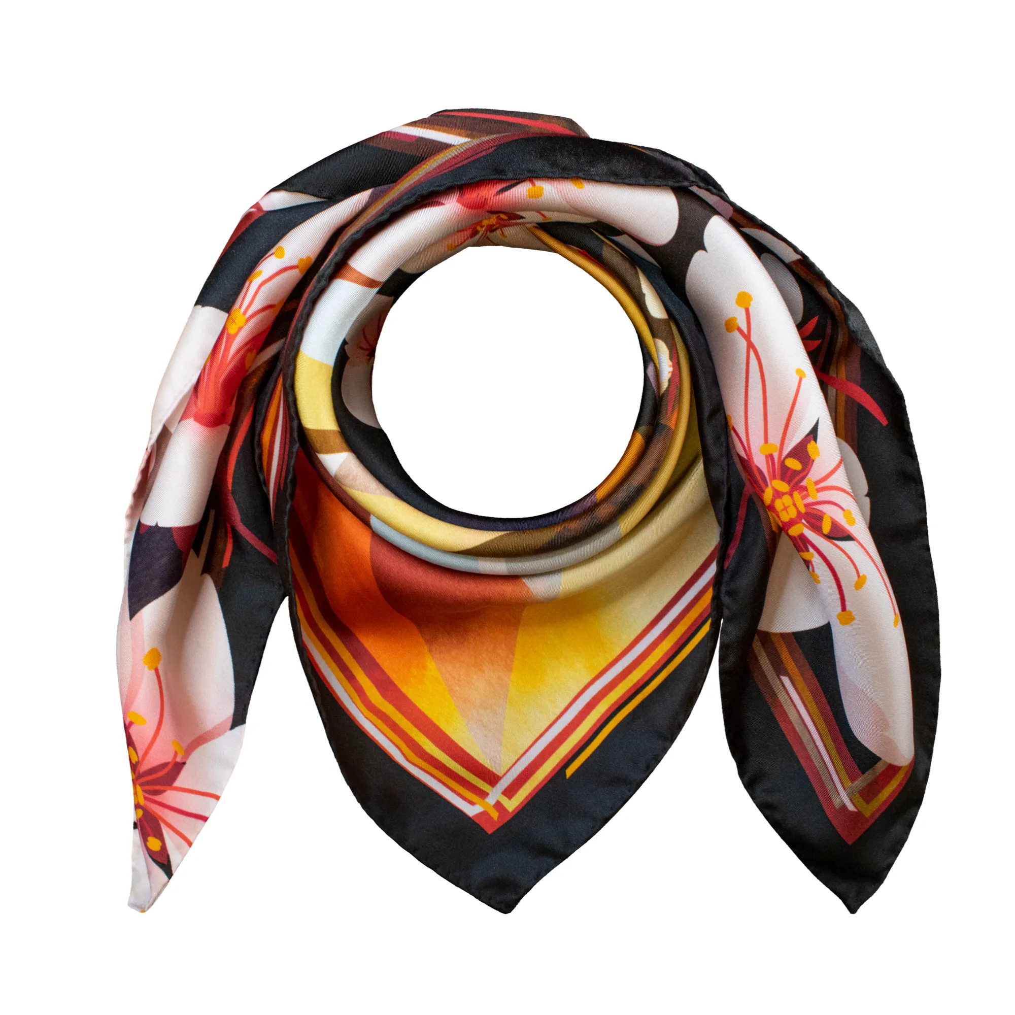 Cherry Blossom Vamps – Silk Scarf