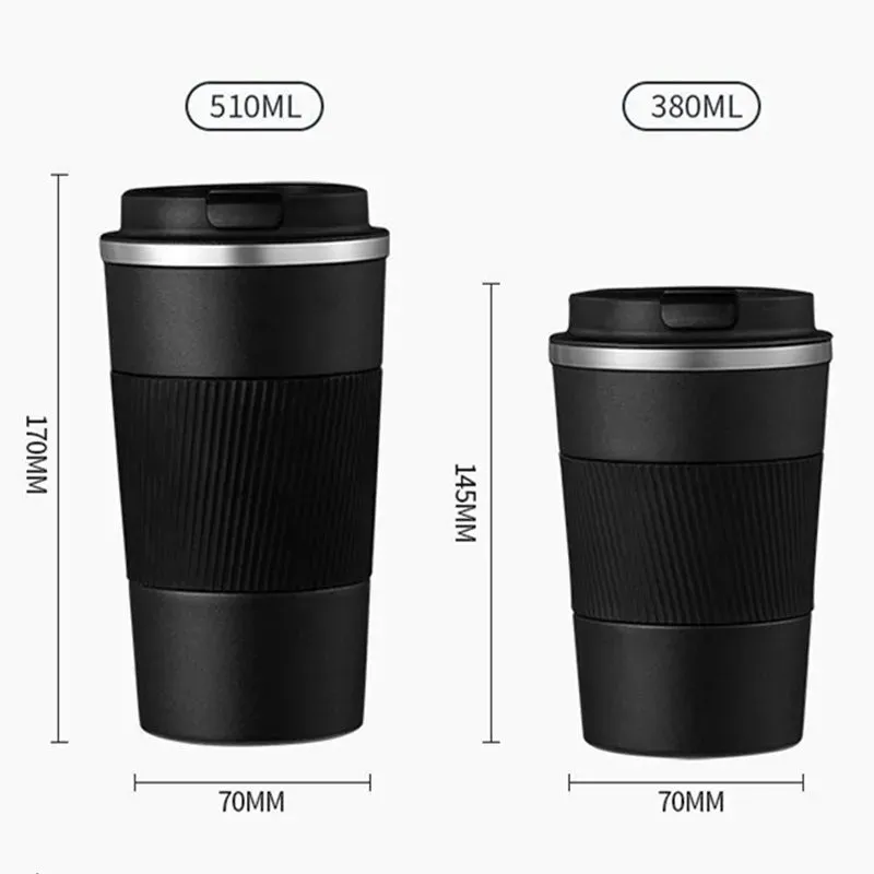 Coffee Thermos Mug-Double Stainless Steel 380ml/510ml