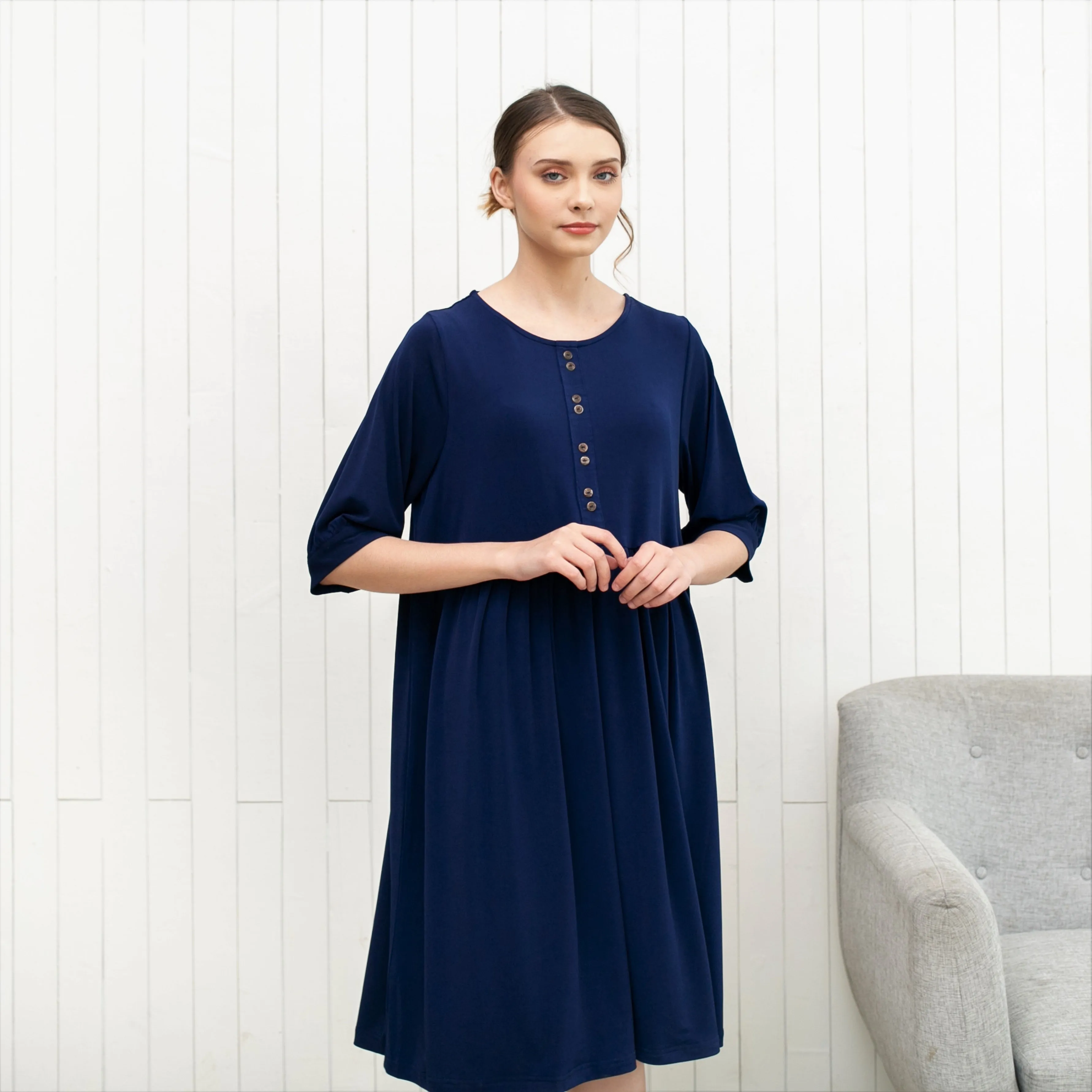 Dolly Dress Navy