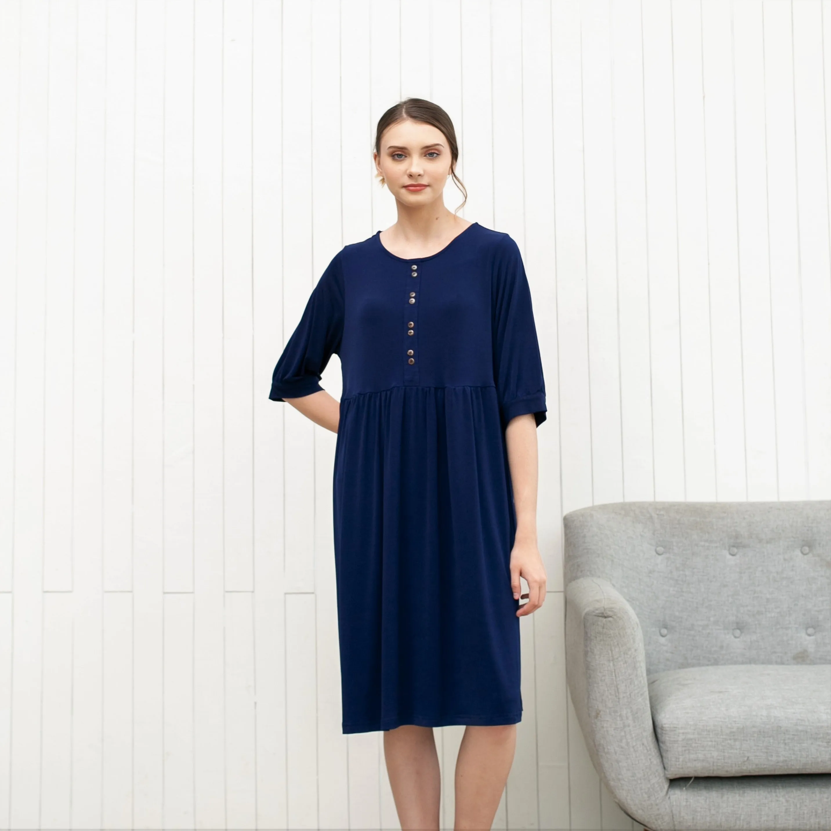 Dolly Dress Navy