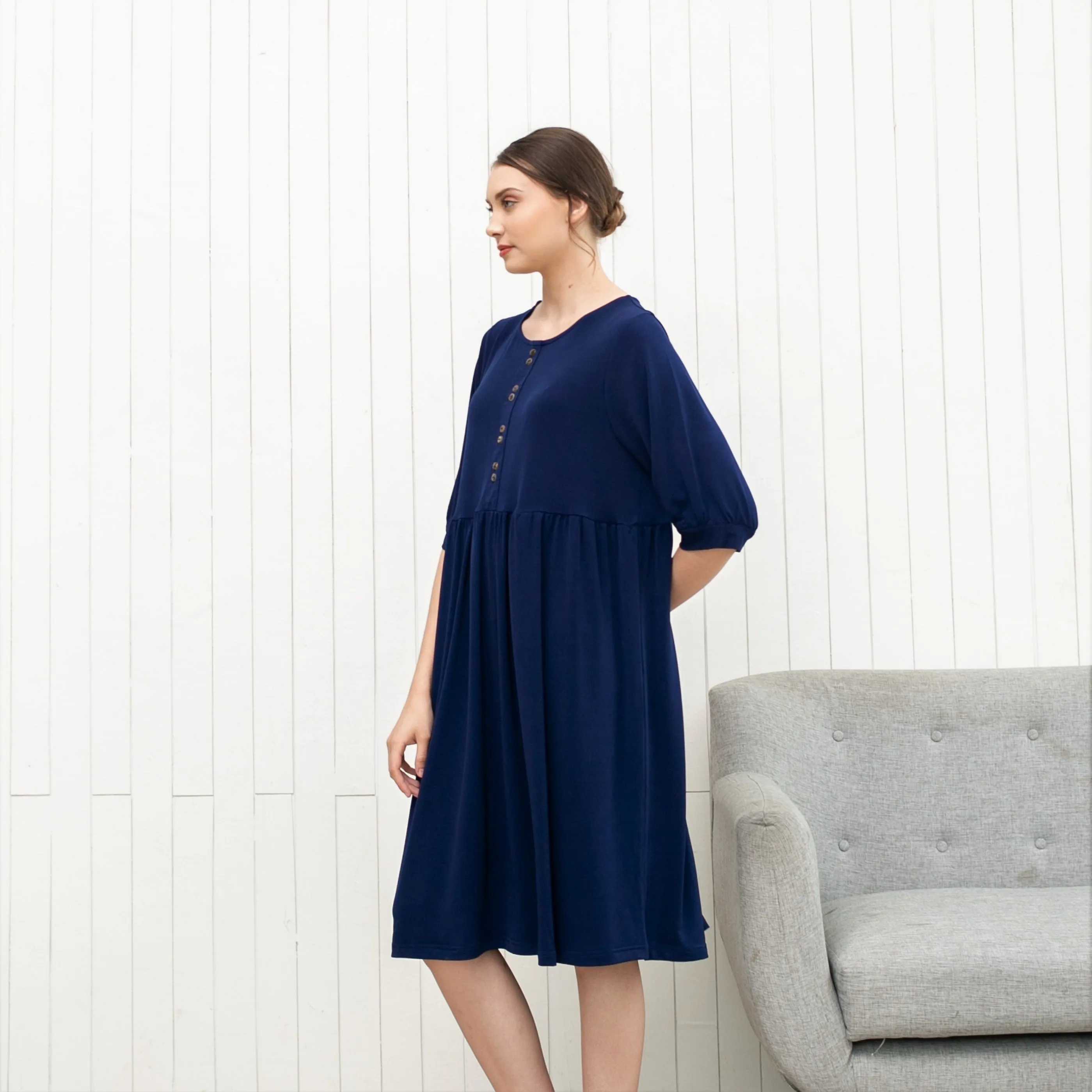 Dolly Dress Navy
