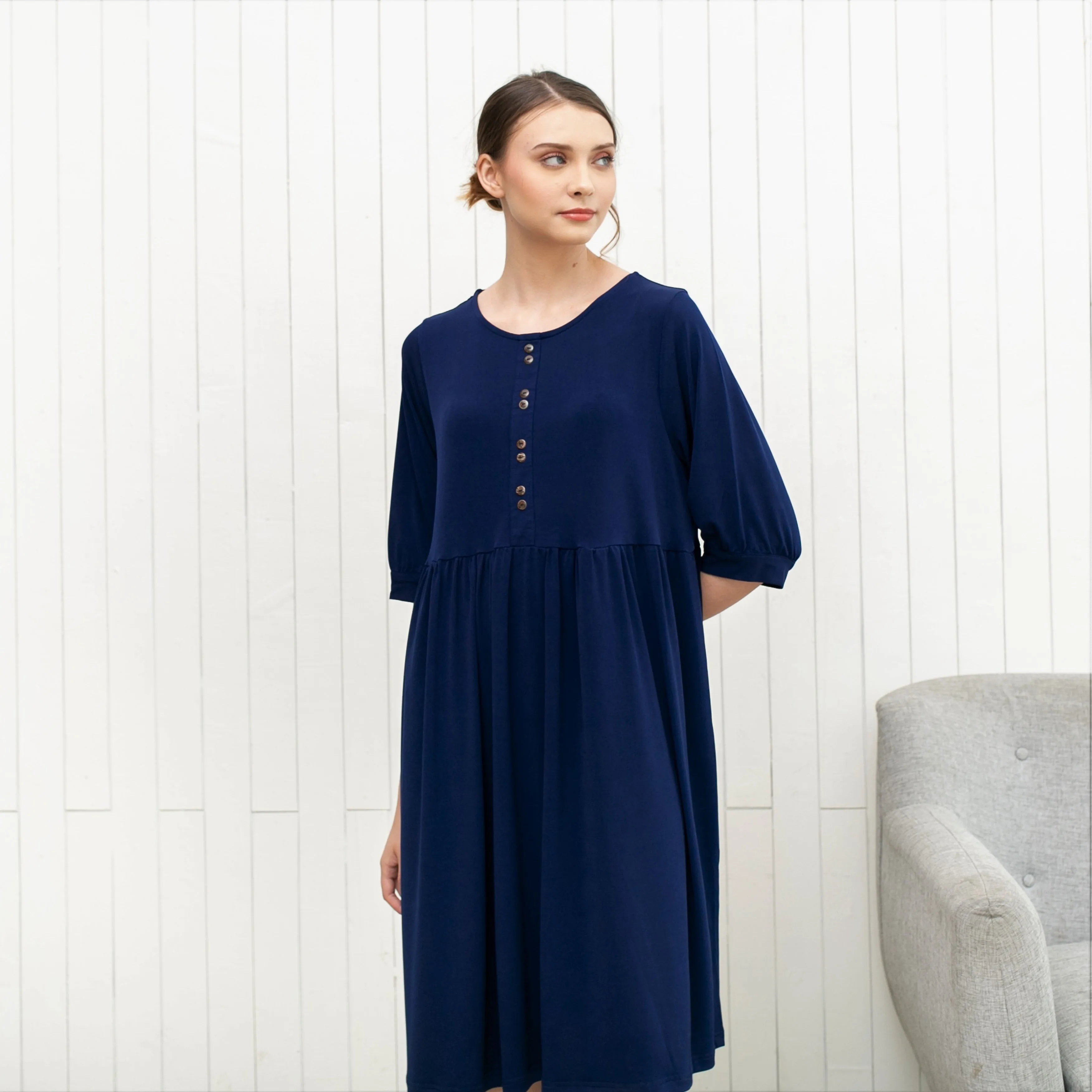 Dolly Dress Navy