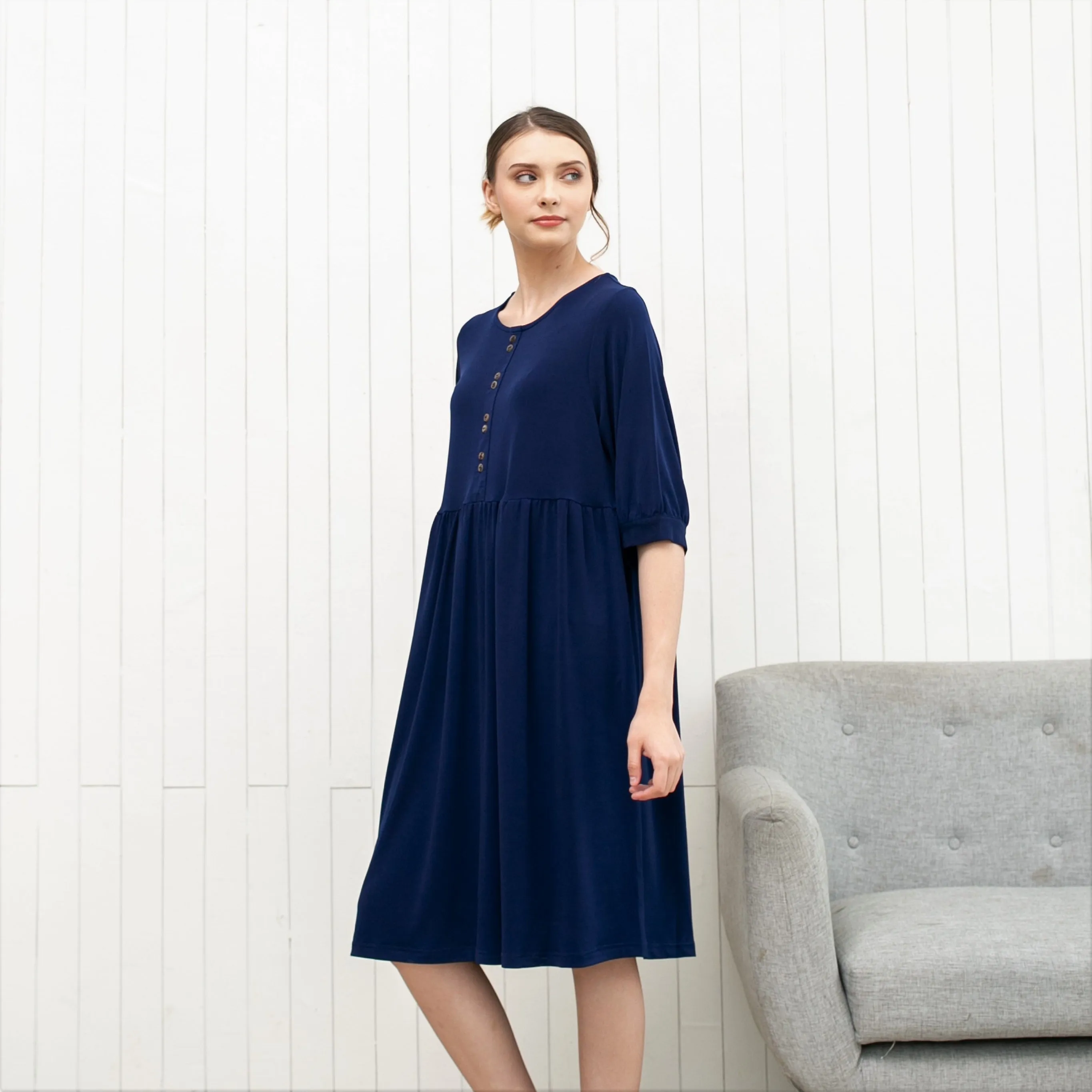 Dolly Dress Navy