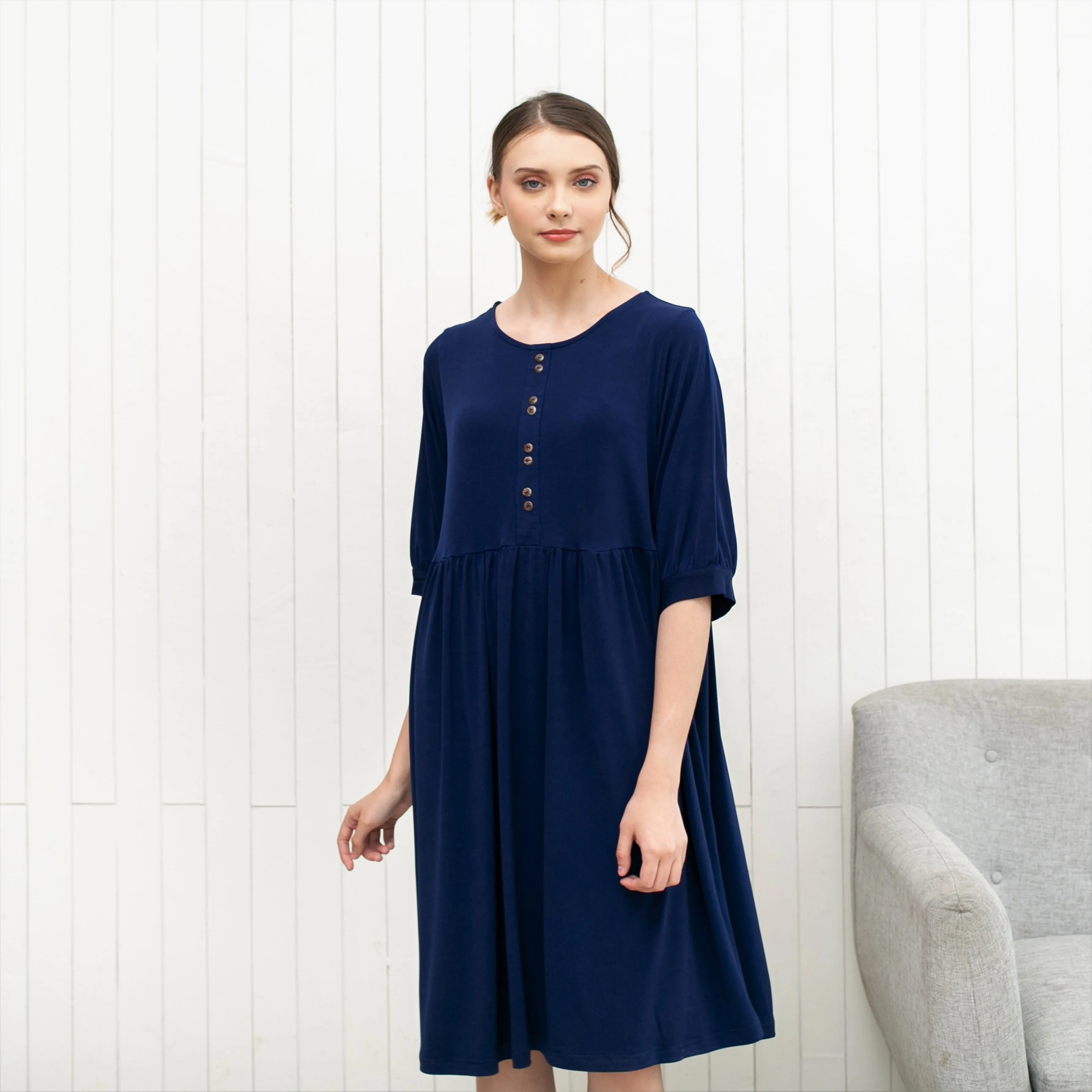 Dolly Dress Navy