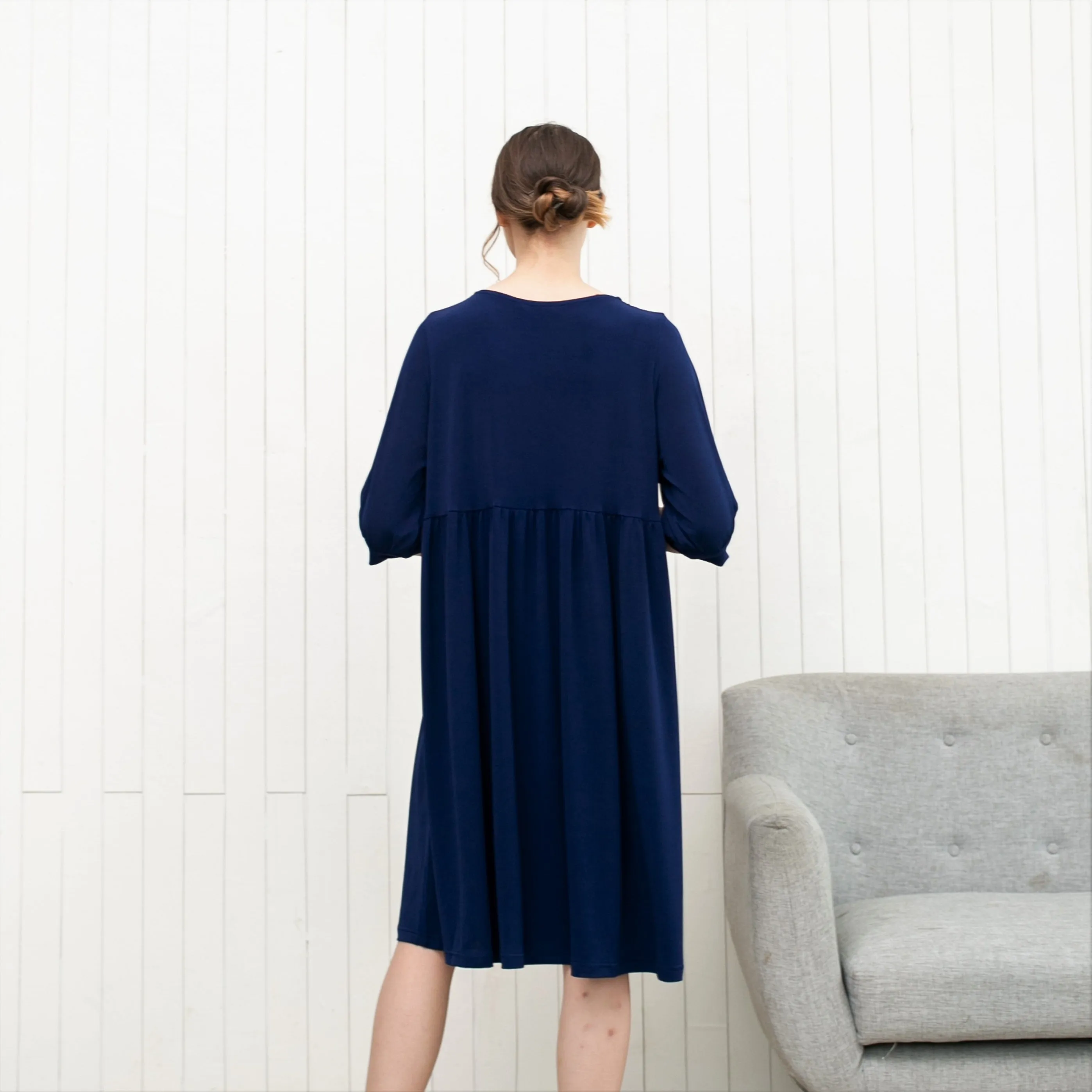 Dolly Dress Navy