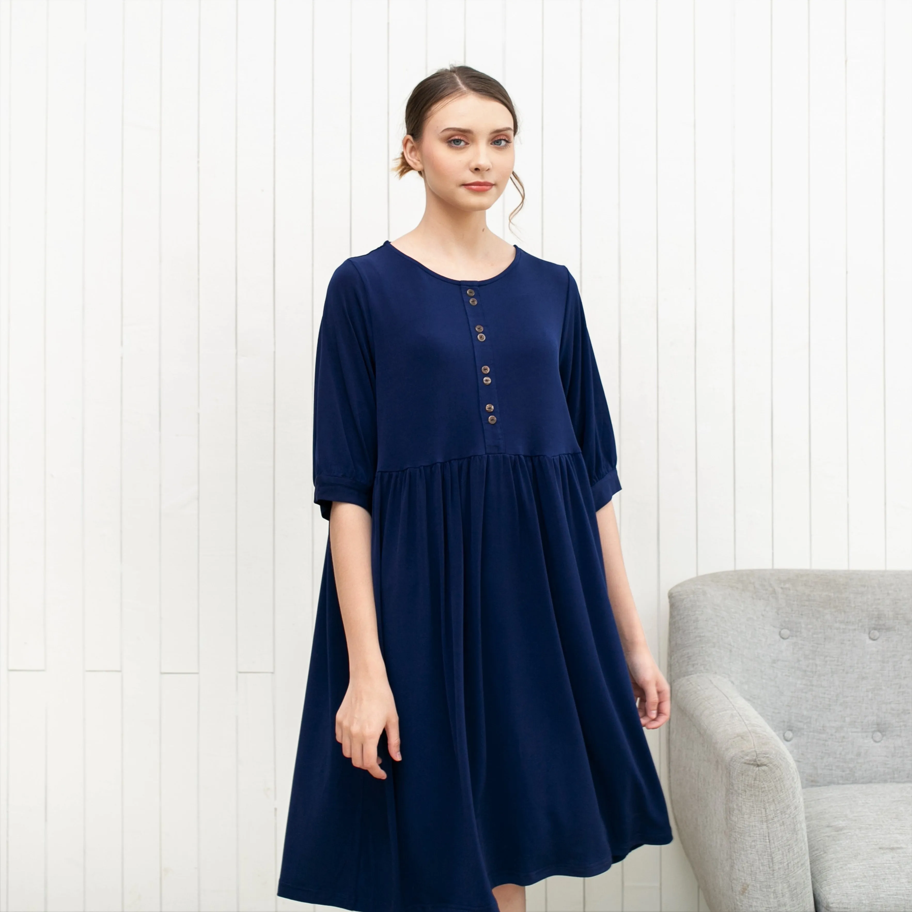 Dolly Dress Navy