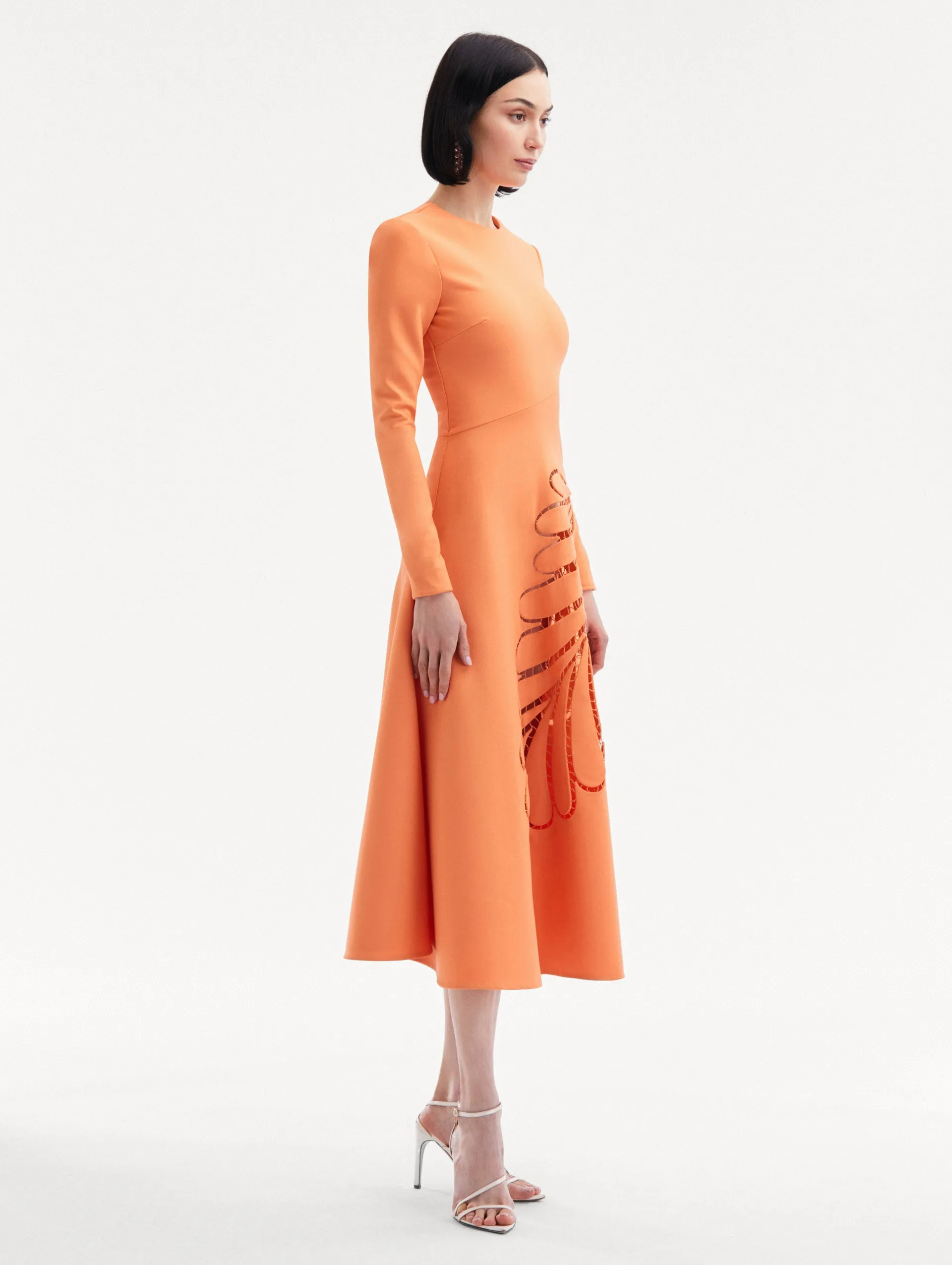Fern Cutout Midi Dress