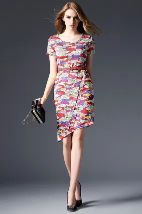 Fish Print Dress