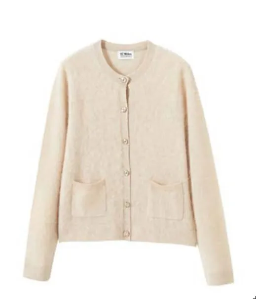 Gwendolyn Cashmere Sweater in Oatmeal