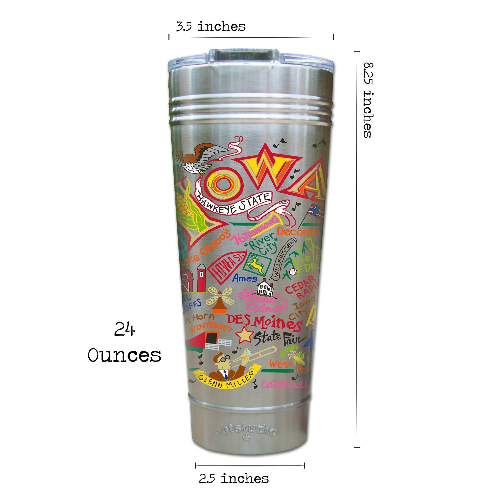 Iowa Thermal Tumbler