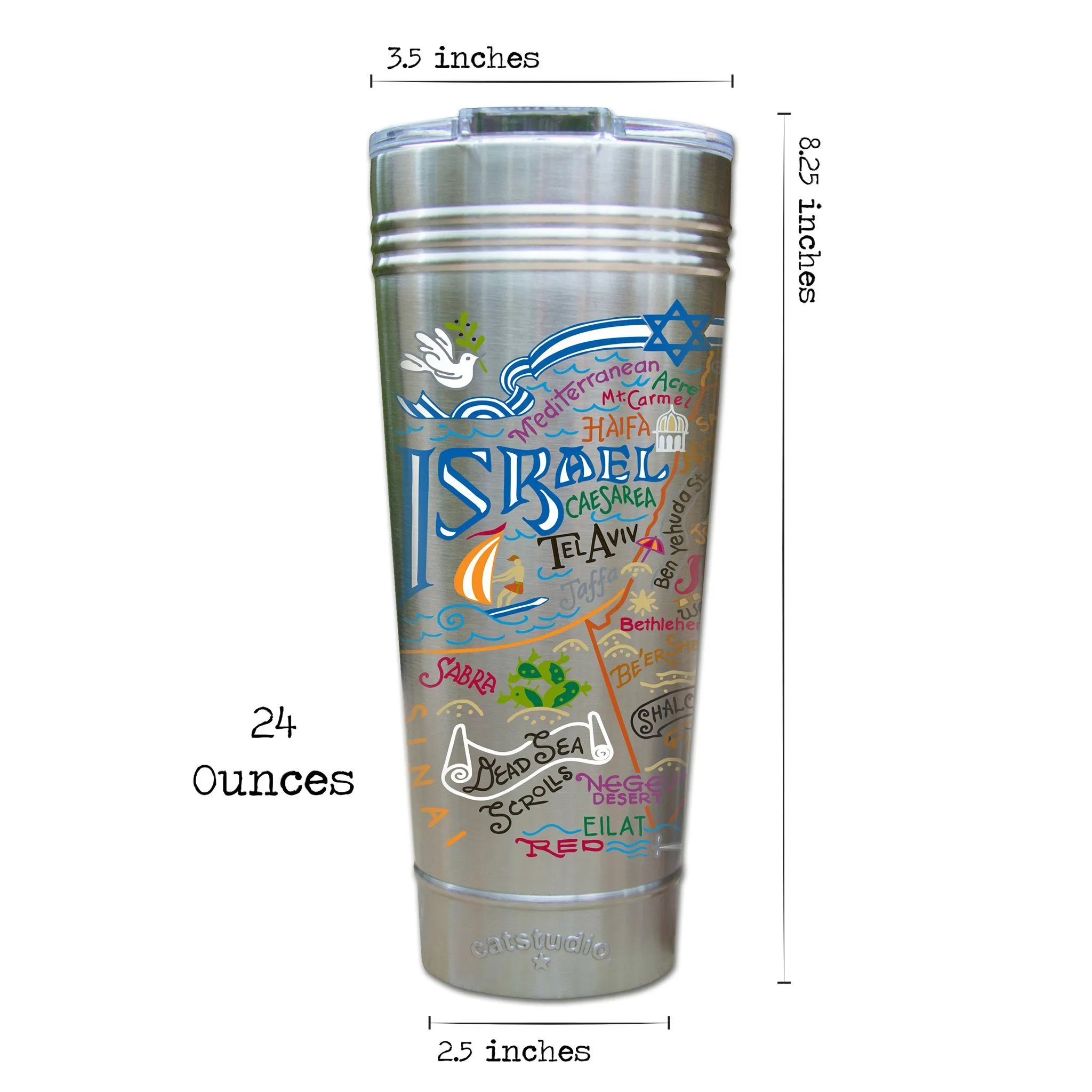 Israel Thermal Tumbler