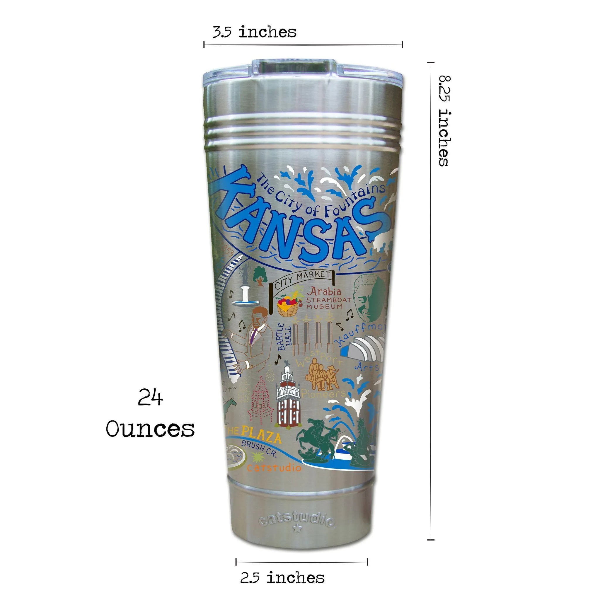Kansas City Thermal Tumbler