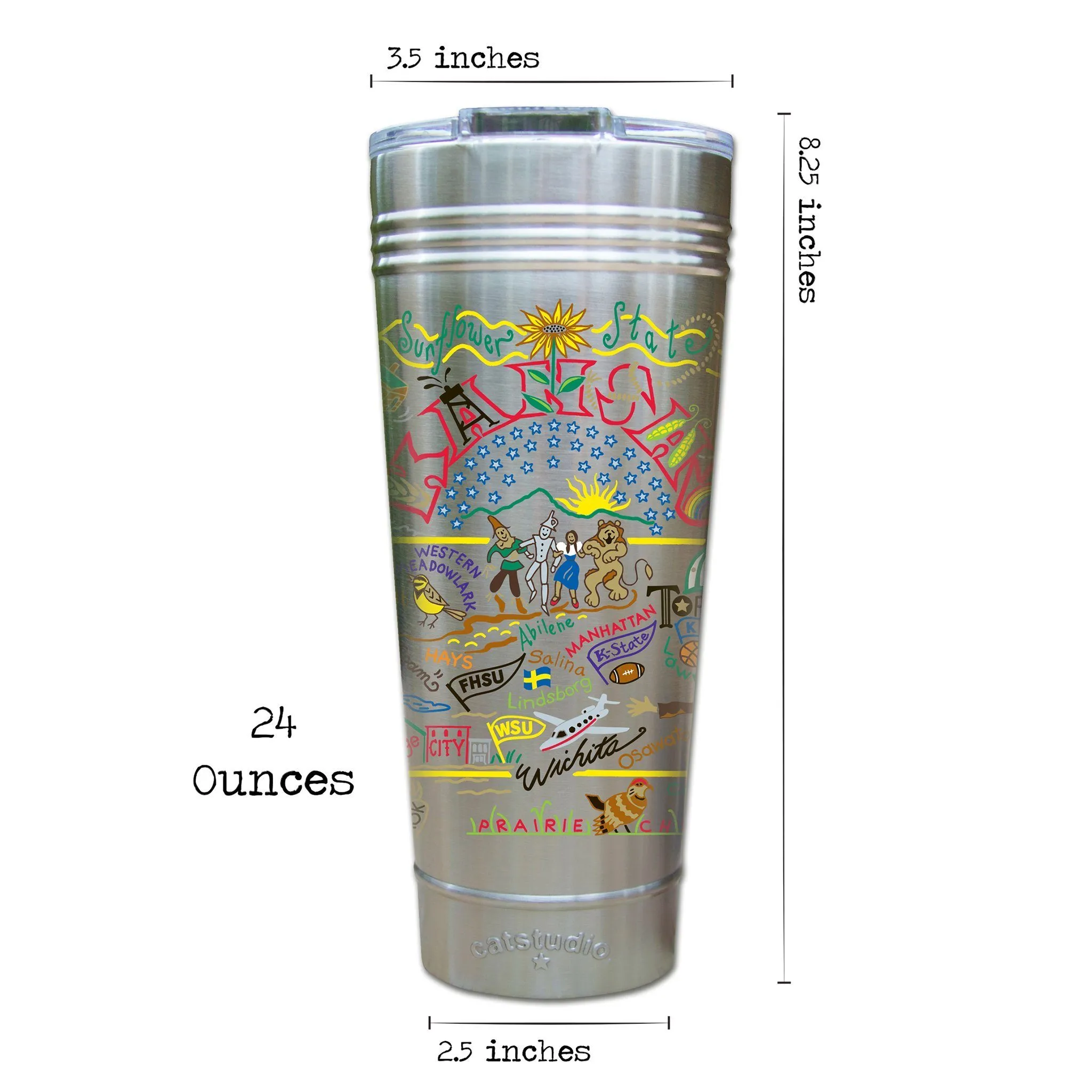Kansas Thermal Tumbler