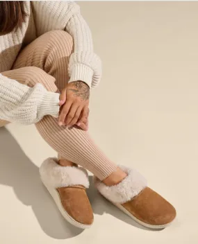 Ku'i Slipper- Tan/Bone