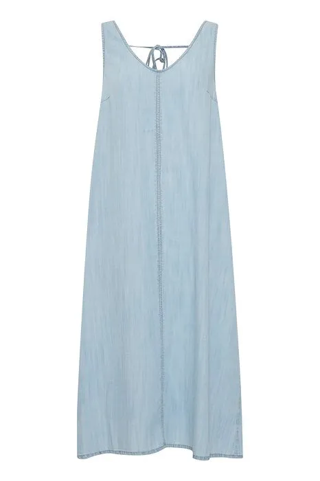 Lana Dress - Light Blue Denim
