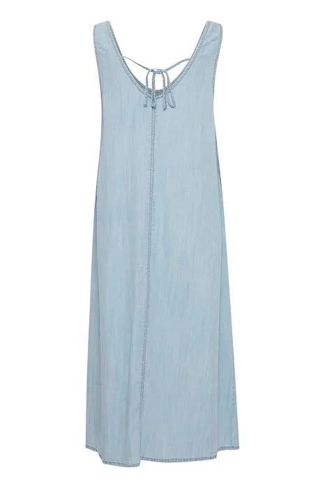 Lana Dress - Light Blue Denim