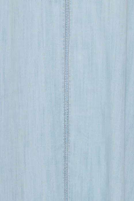 Lana Dress - Light Blue Denim