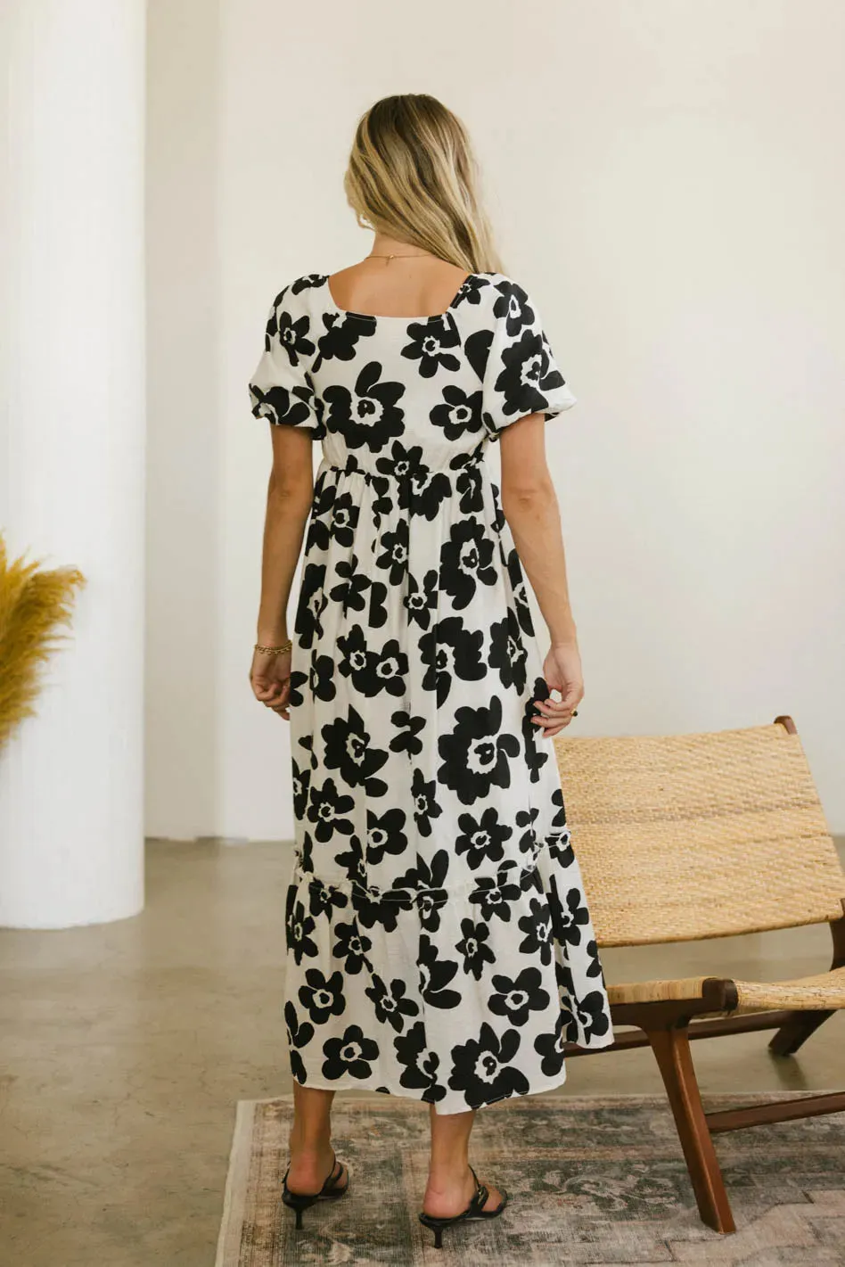 Leanne Floral Midi Dress - FINAL SALE