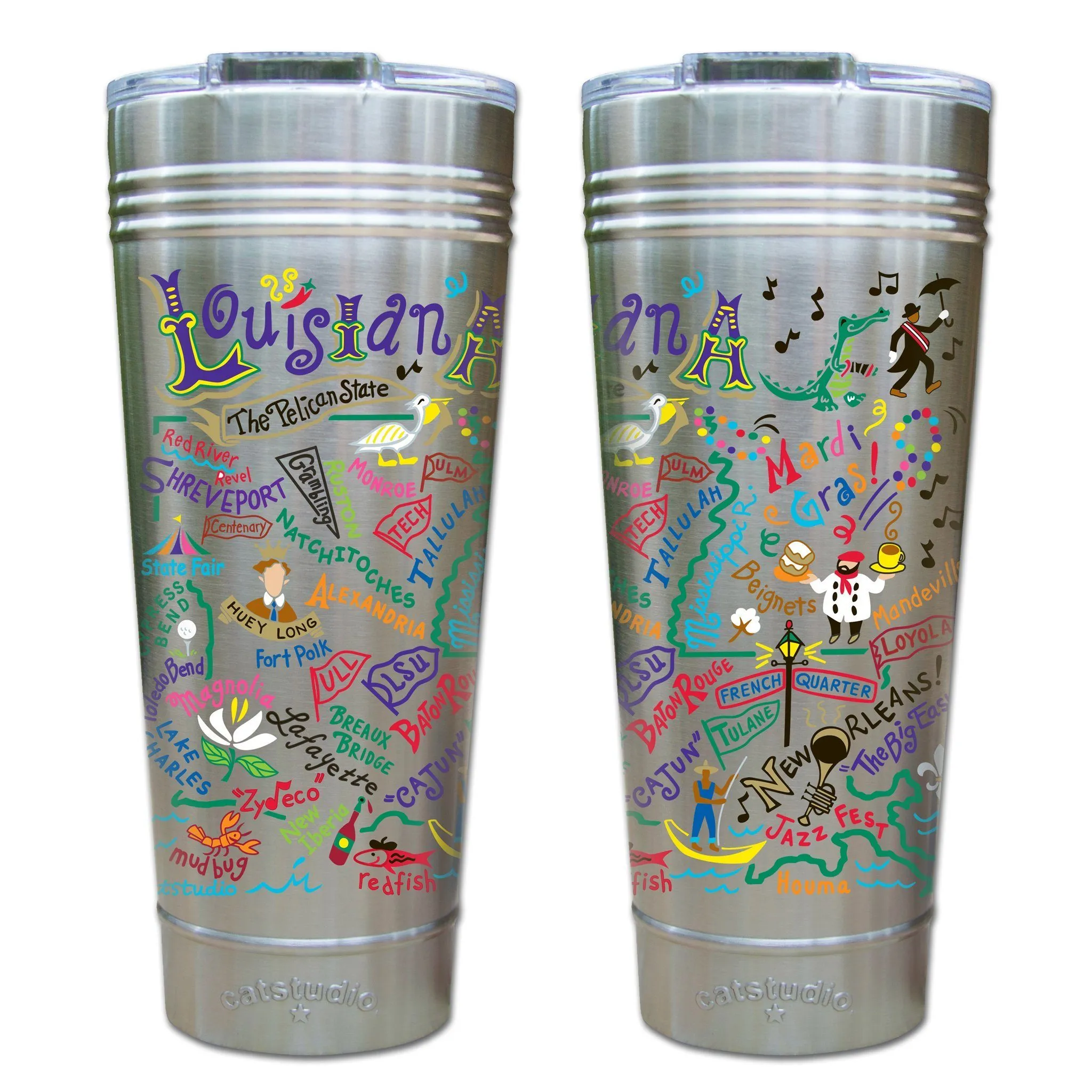 Louisiana Thermal Tumbler