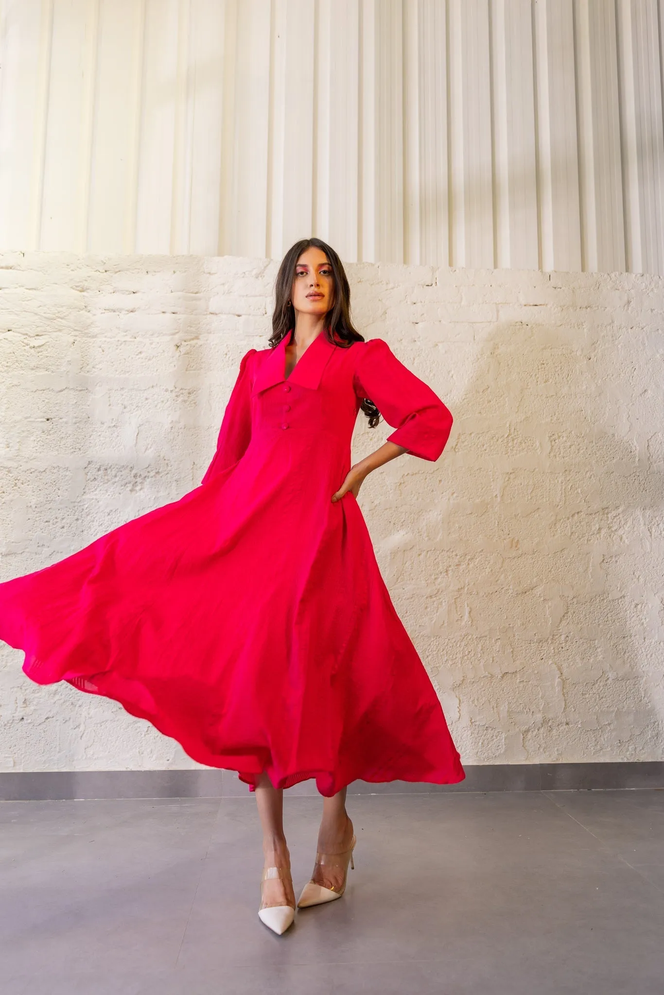 Lux Midi Dress