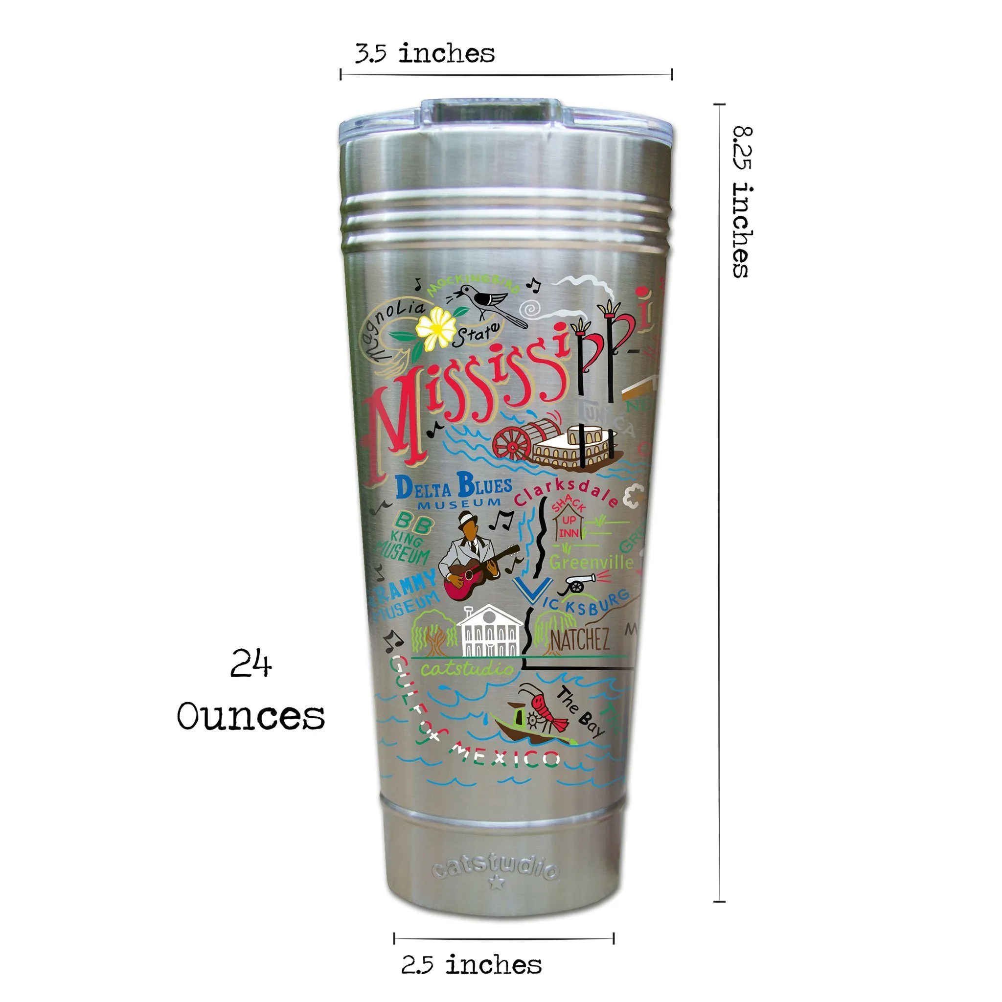 Mississippi Thermal Tumbler