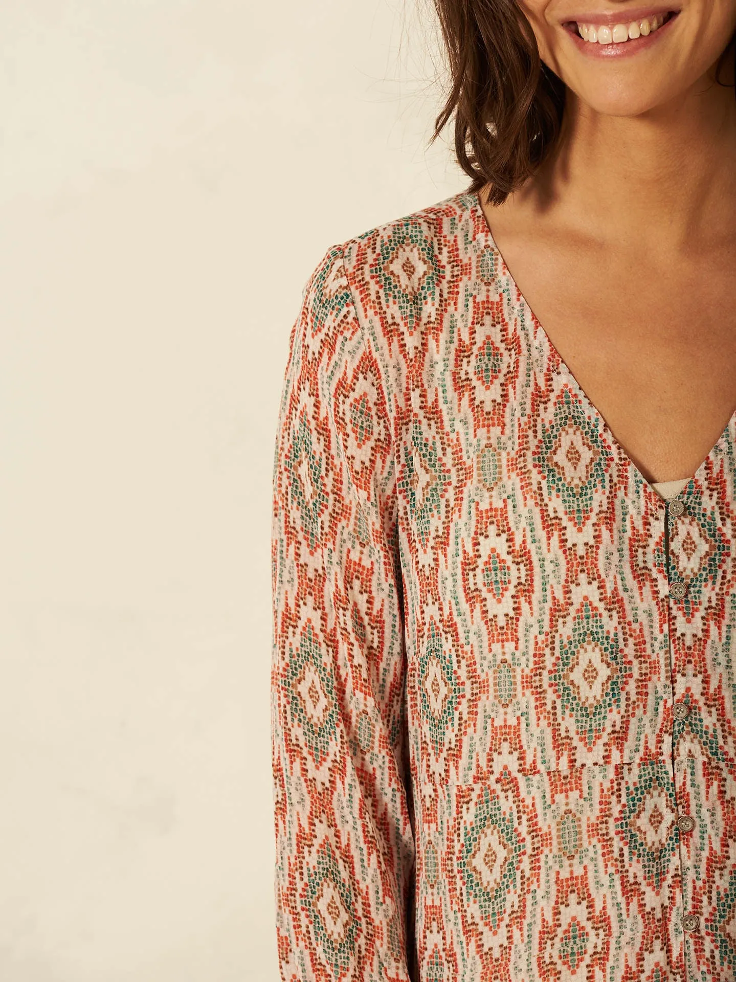 Nile Printed Dress