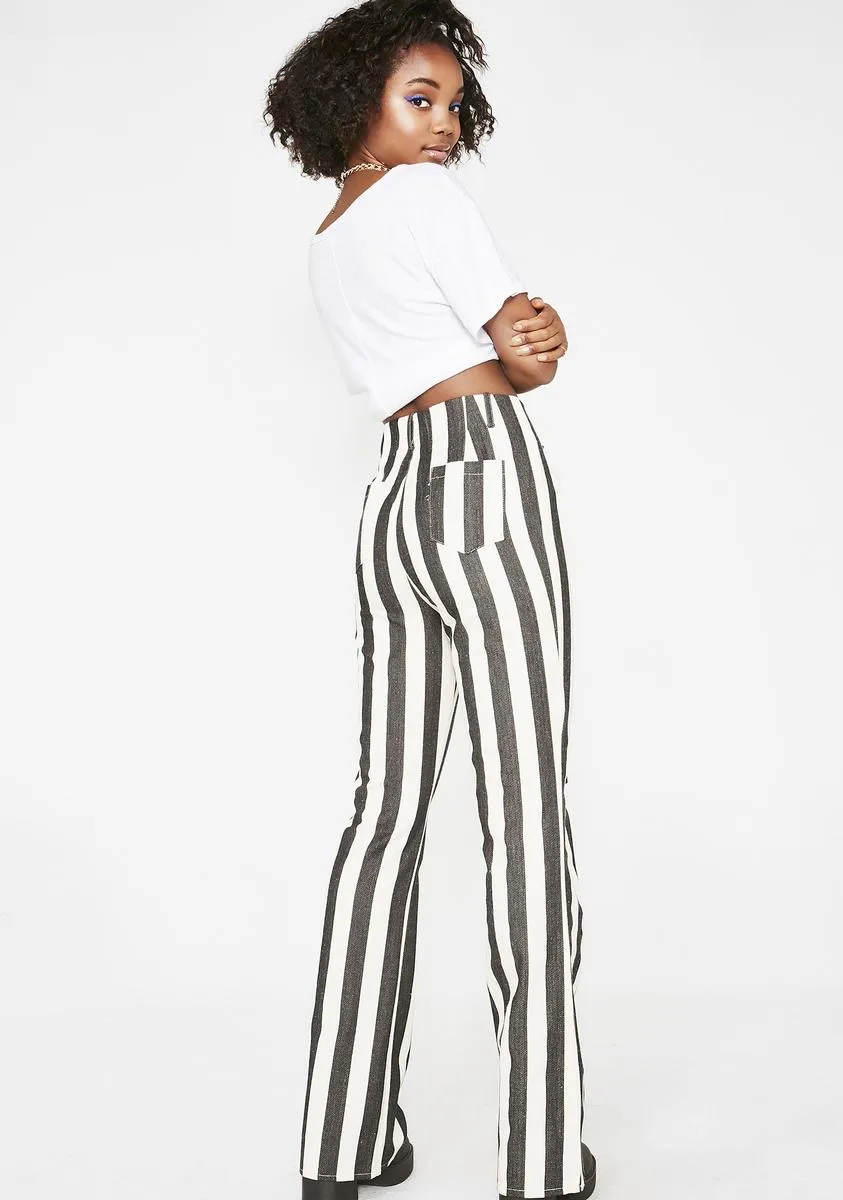 Onyx The Thelma Striped Pants