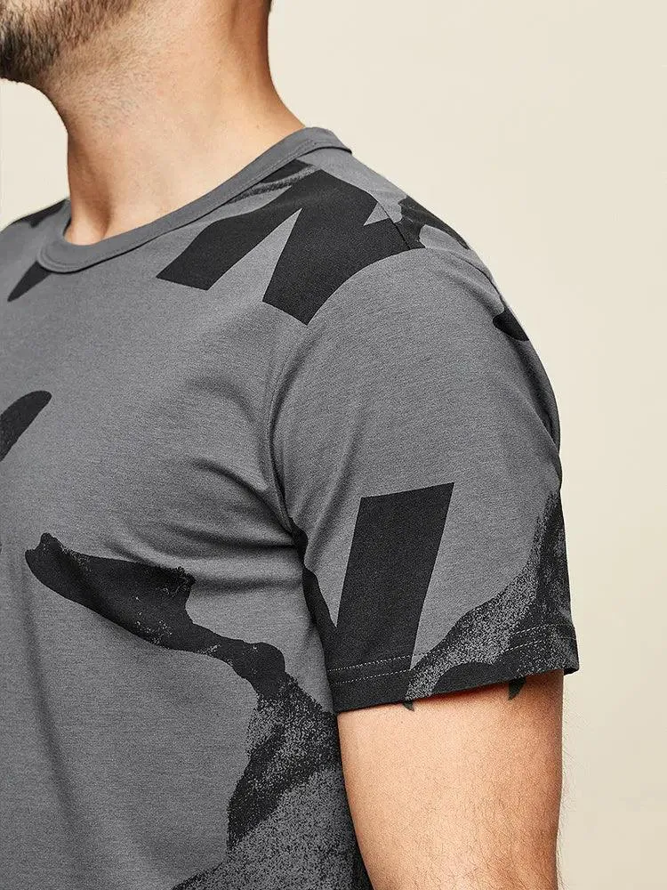 Printed Half-Sleeve T-Shirt