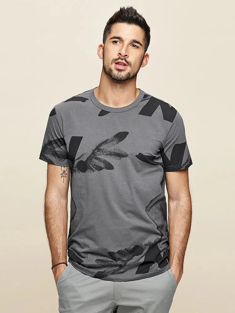Printed Half-Sleeve T-Shirt