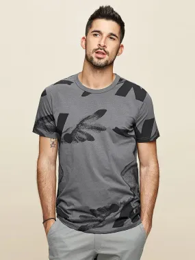 Printed Half-Sleeve T-Shirt