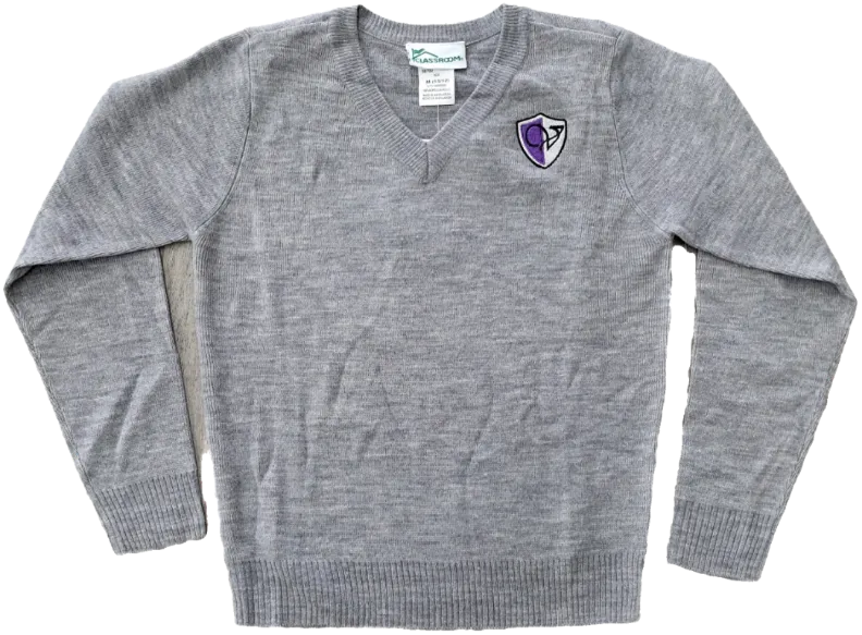 Pullover, Vanguard Embroidery Black and Grey