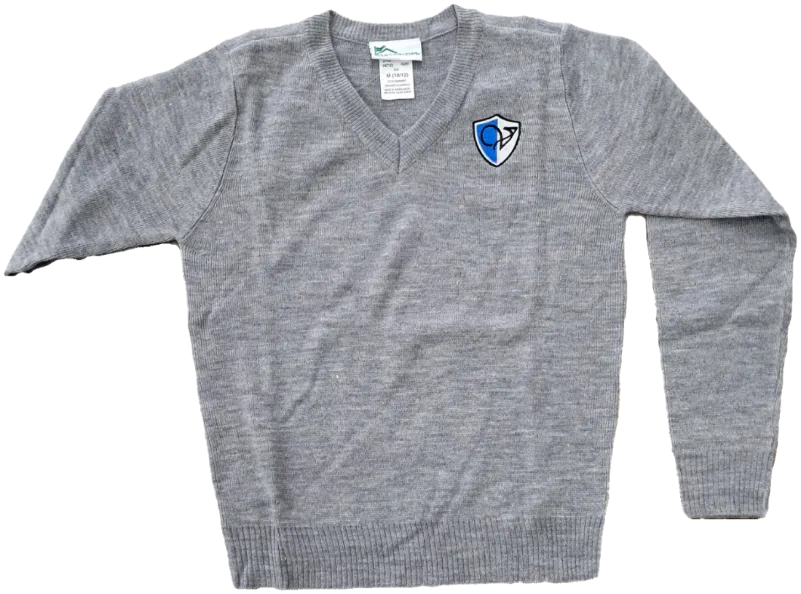 Pullover, Vanguard Embroidery Black and Grey
