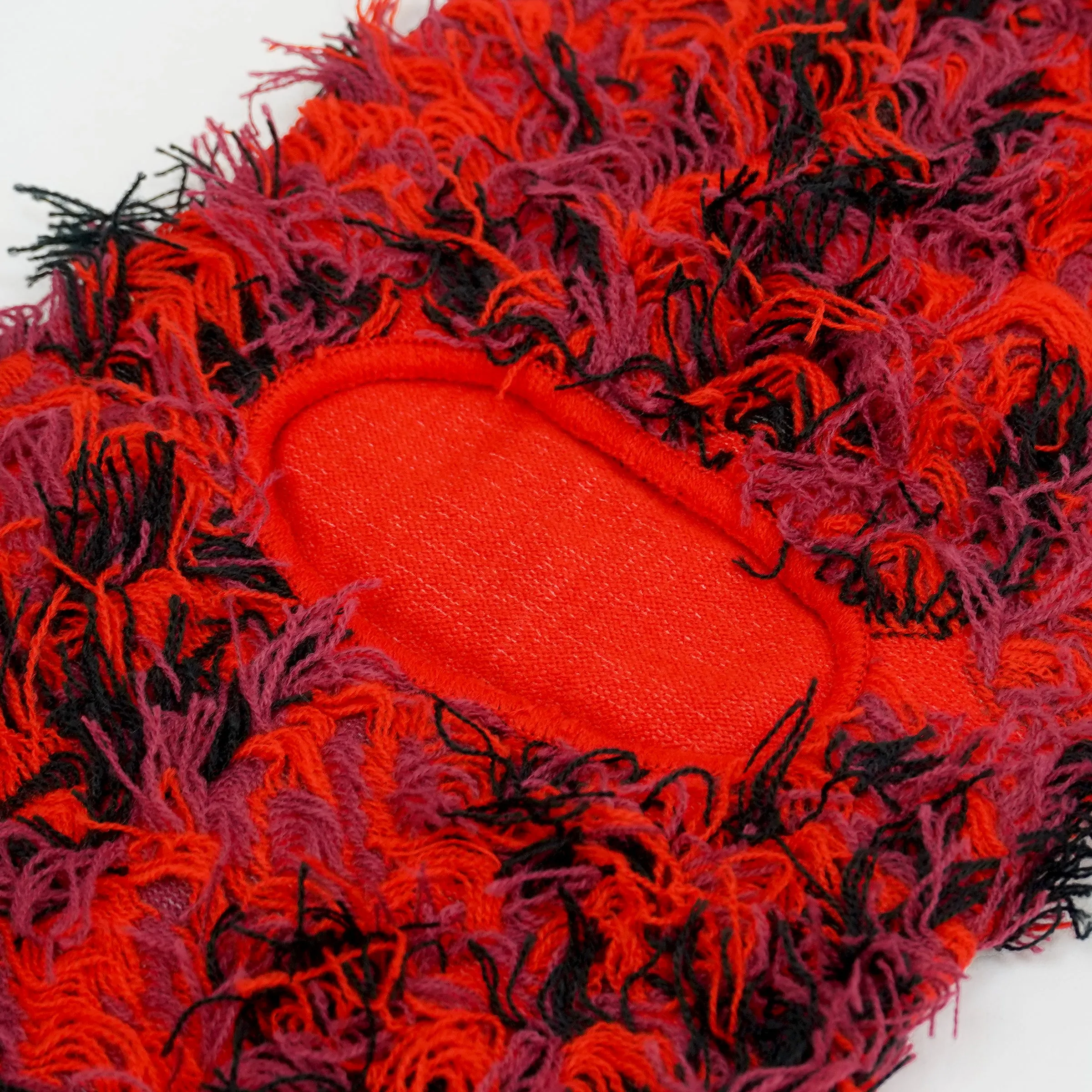 Red Goat's Wool Shiesty Mask