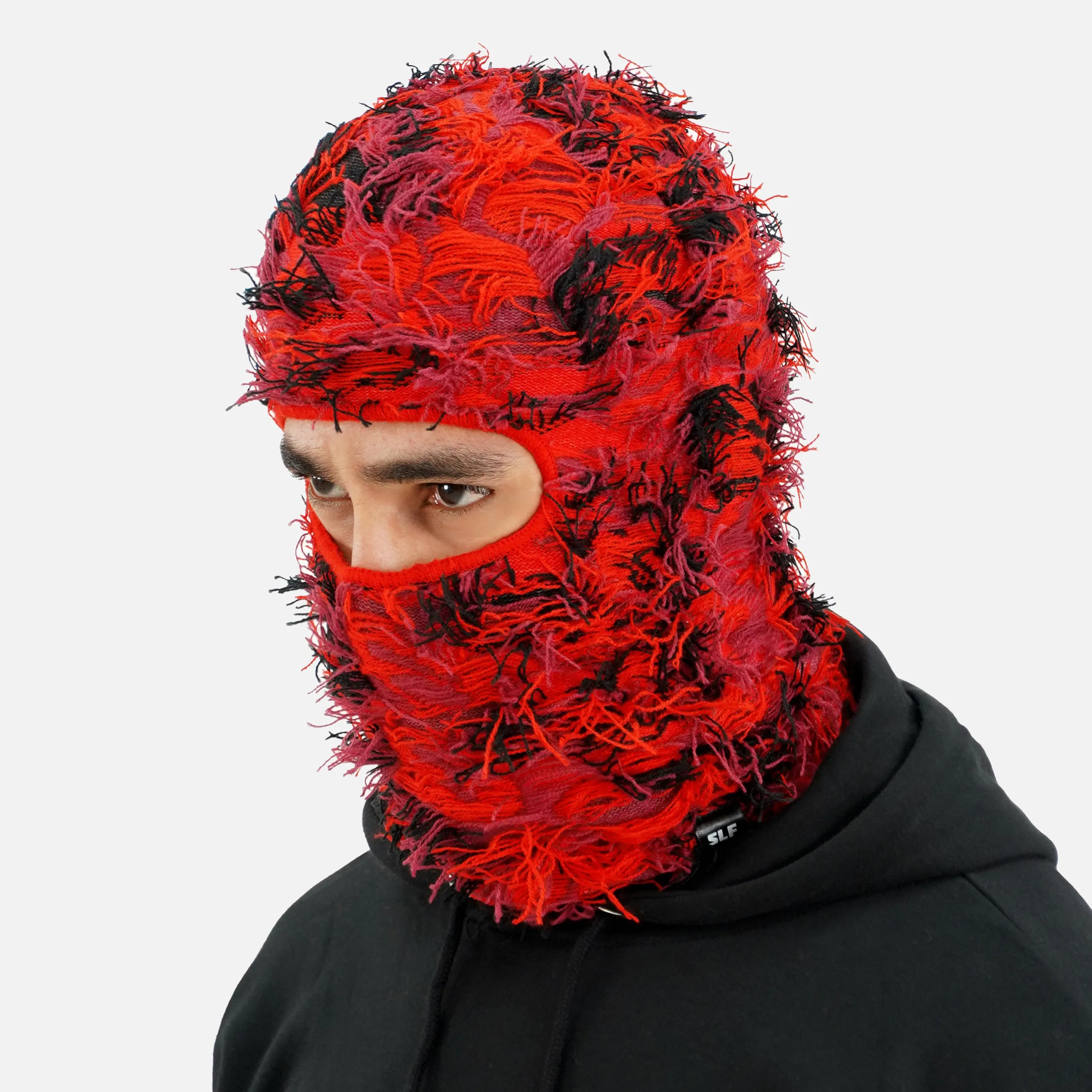 Red Goat's Wool Shiesty Mask