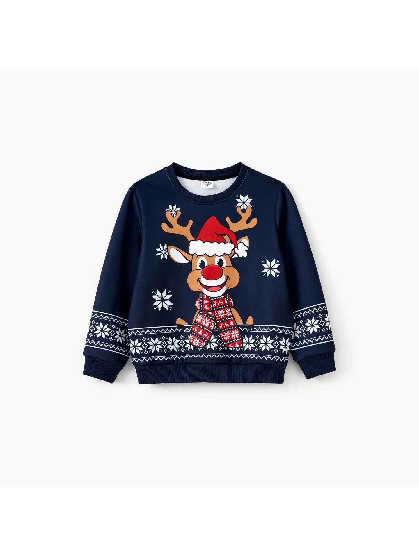 Reindeer Snowflake Pullover