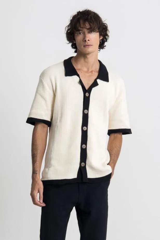 Russell Knit SS - Vintage White