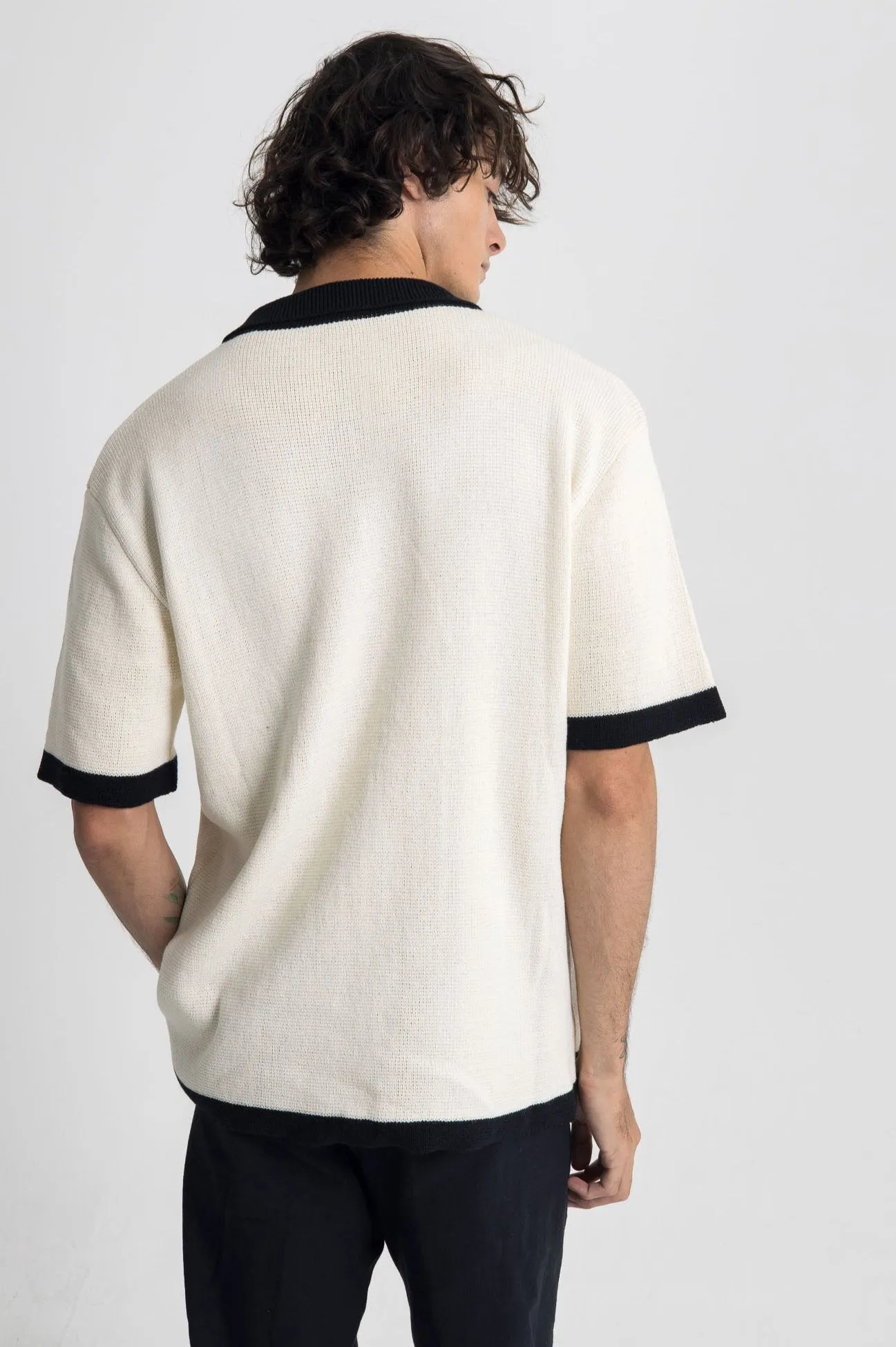 Russell Knit SS - Vintage White
