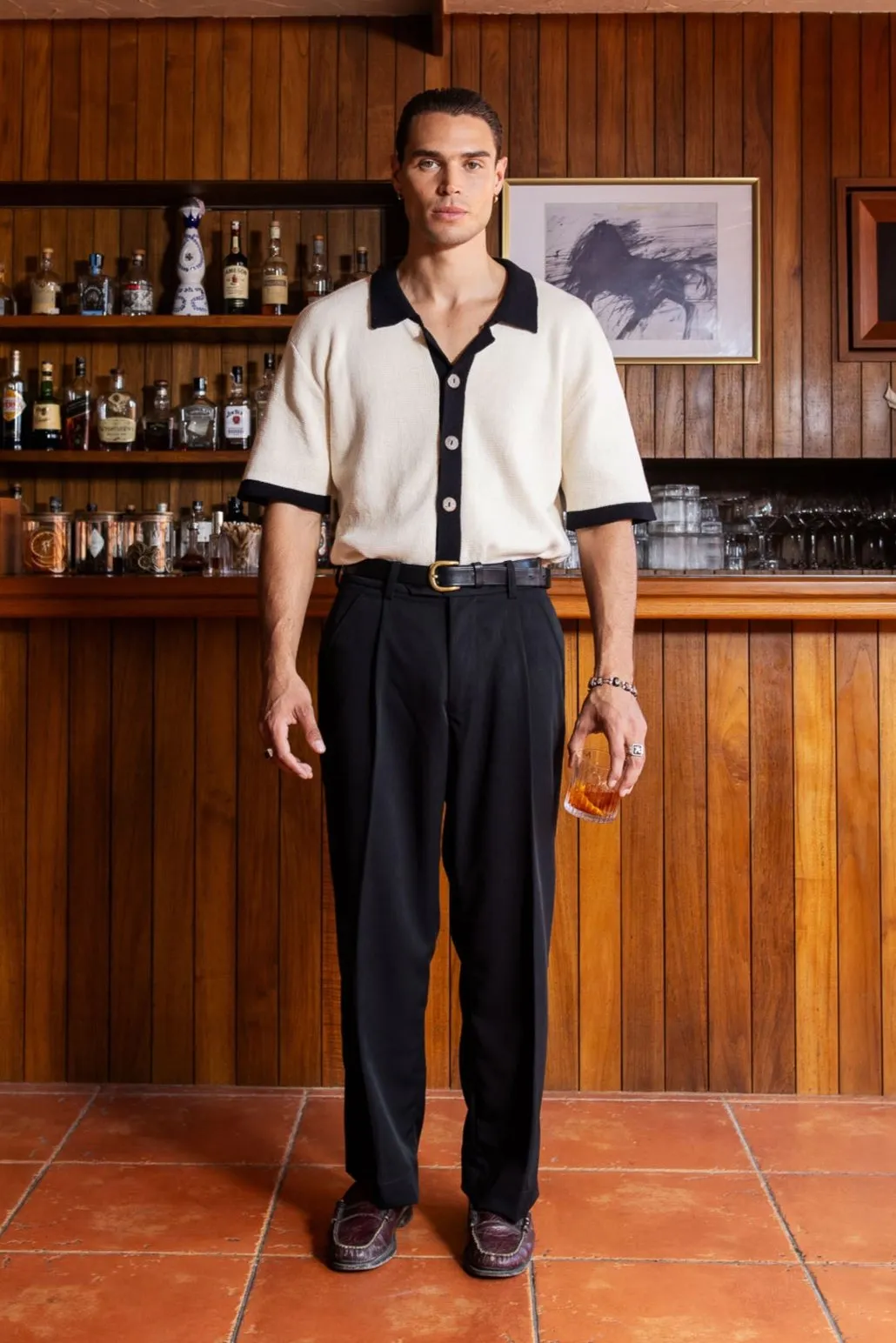 Russell Knit SS - Vintage White