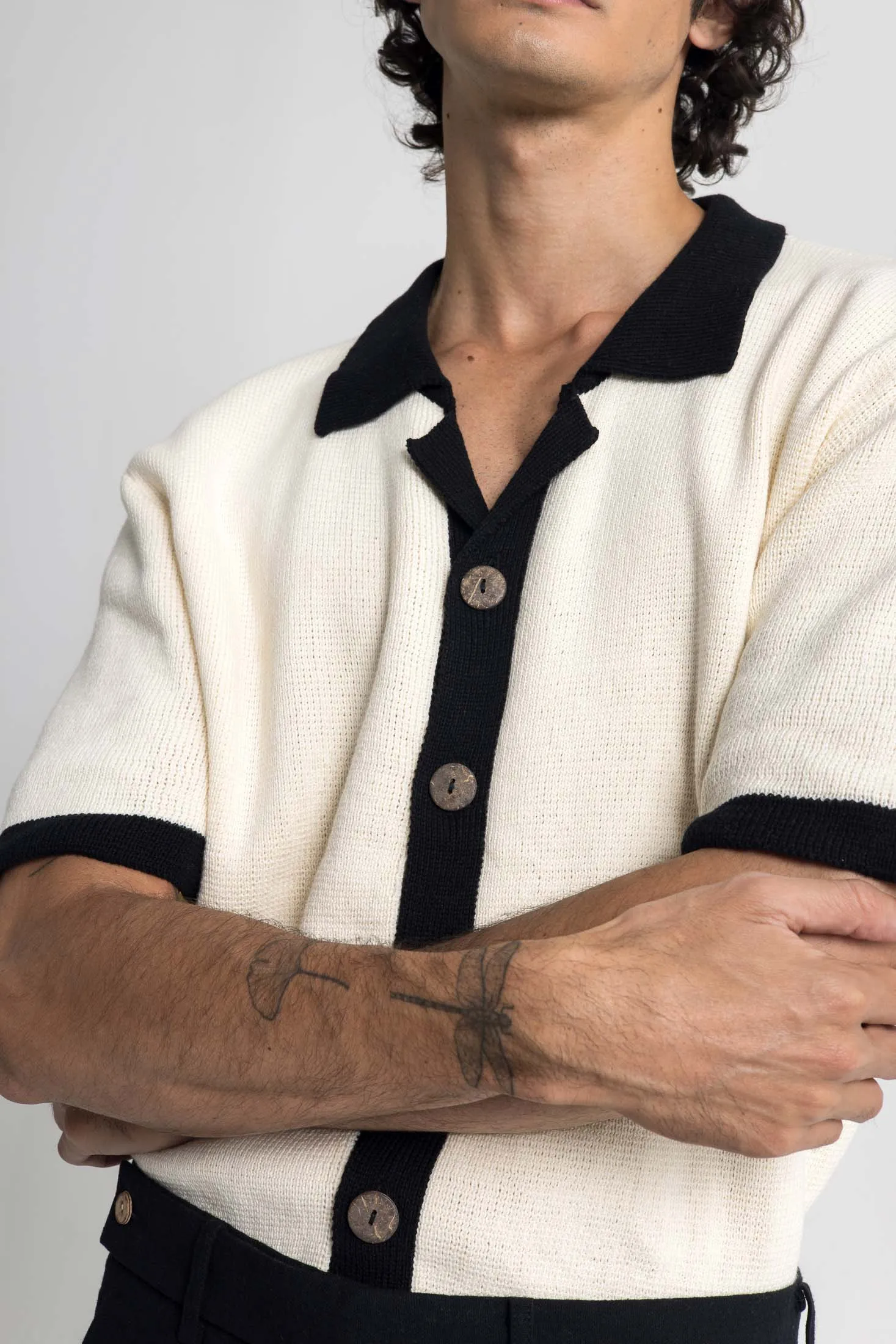 Russell Knit SS - Vintage White