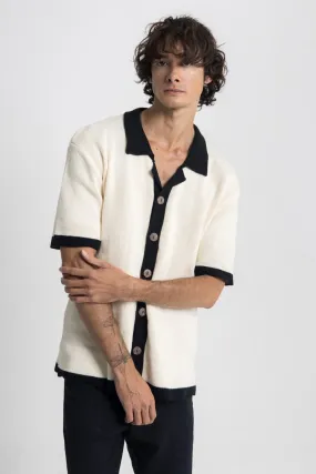 Russell Knit SS - Vintage White