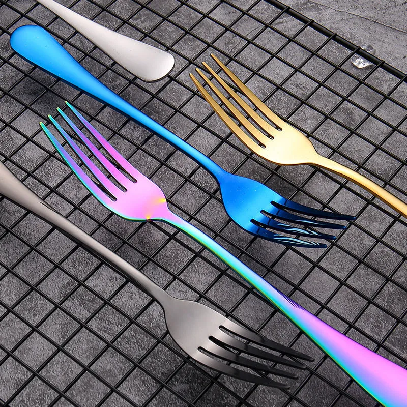 Stainless Steel Tableware Four Main Pieces Foreign Trade Gift Set Western Food Knife, Fork and Spoon