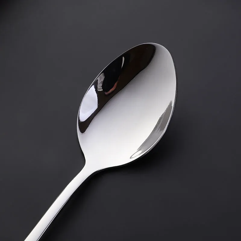 Stainless Steel Tableware Spoon Kitchen Hotel Spoon Household Eating Soup Spoon Coffee Spoon