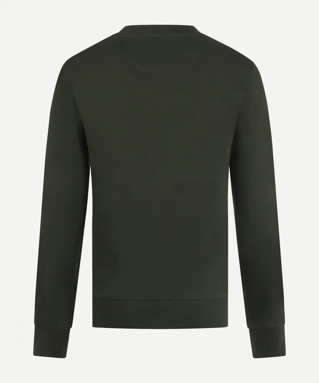 Sweater rondehals met NYC graphic | Pine Green