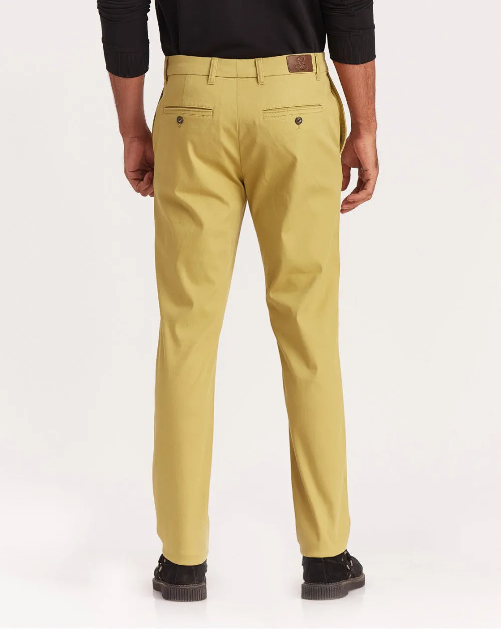 Tapered Fit Luxe Chinos - Granola Khaki