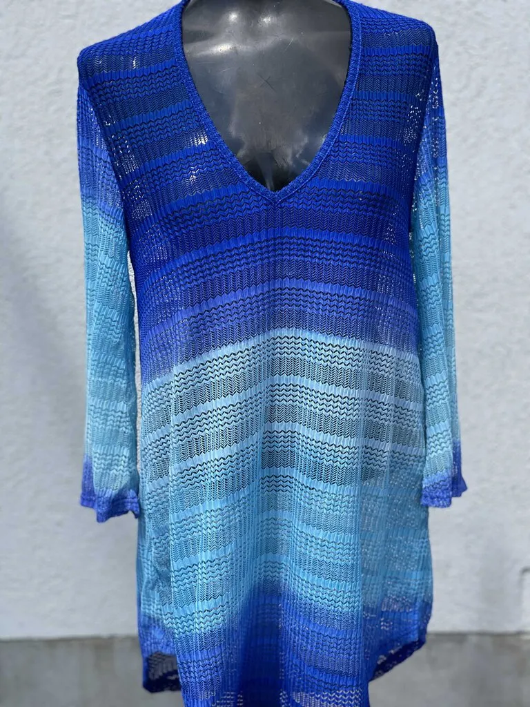 Unbranded Knit Top Long Sleeve Ombre M
