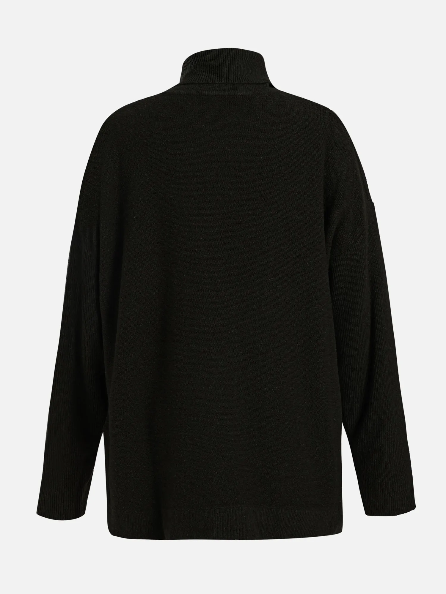 Wool-Blend Turtle Neck Pullover